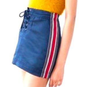 SILENCE+NOISE Straight Mini Skirt